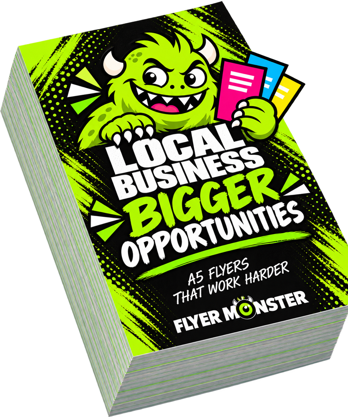 10,000 printed A5 flyers